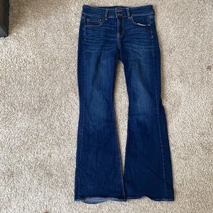 Dark Blue Flare American Eagle Jeans
